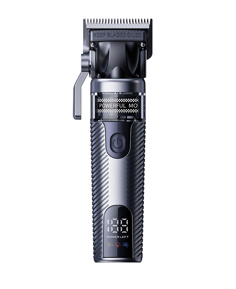 Kaming 319 Professional -hiusleikkuri harjattomalla Outrunner-moottorilla – salonkiluokka, vintage metallirunko