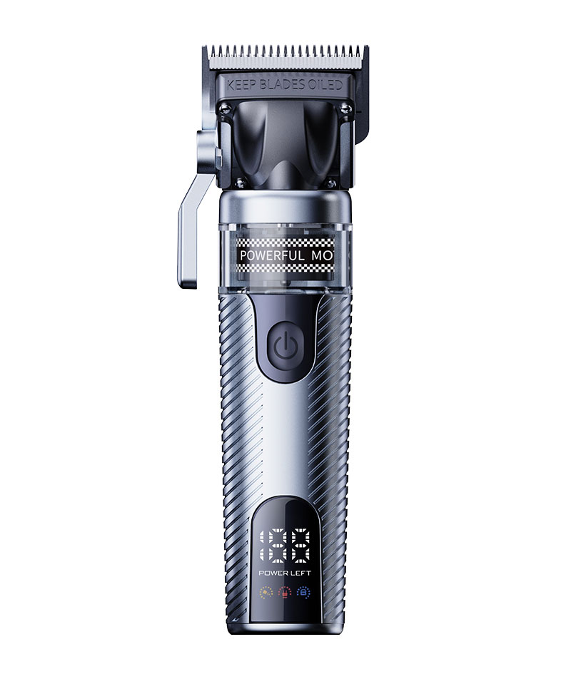 Kaming 319 Professional -hiusleikkuri harjattomalla Outrunner-moottorilla – salonkiluokka, vintage metallirunko