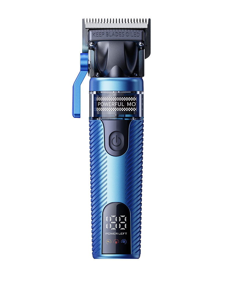 Kaming 319 Professional -hiusleikkuri harjattomalla Outrunner-moottorilla – salonkiluokka, vintage metallirunko