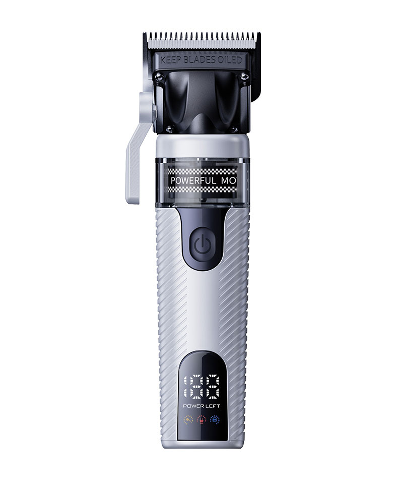 Kaming 319 Professional -hiusleikkuri harjattomalla Outrunner-moottorilla – salonkiluokka, vintage metallirunko
